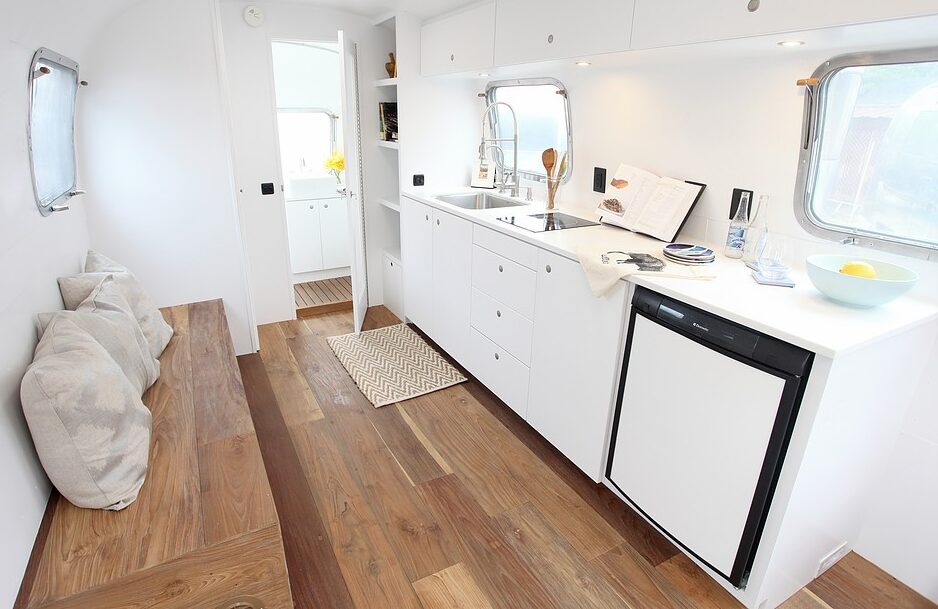 AIRSTREAM TRADEWIND Interior Kitchen View